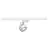 SLV Track Spot Kalu 3-Phase Aluminium White Round 13W 970lm 95D - 930 Warm White | Best Colour Rendering - Dimmable 
