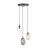 Emibig Pendant Astral Steel Black | Suitable for 3x E14 - Max 10W