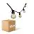 D'Lite Sparkl LED String Light 4W 250lm - 827 Very Warm White | IP44 - 3x 5m (15m total) - Connectable up to 25m