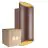 Multipack 6x Nordlux Nico Wall Light Aluminium Rusty Up & Down | IP54 - Suitable for 2x GU10