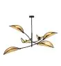 Emibig Ceiling Light Lotus Steel Black | Suitable for 6x E14 - Max 10W