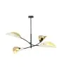 Emibig Ceiling Light Lotus Steel Black | Suitable for 4x E14 - Max 10W